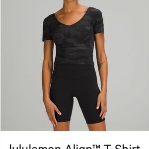 never worn lulu align top
